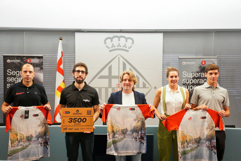 A punt d’arribar als 3.500 participants en el Challenge Barcelona Triathlon 2024