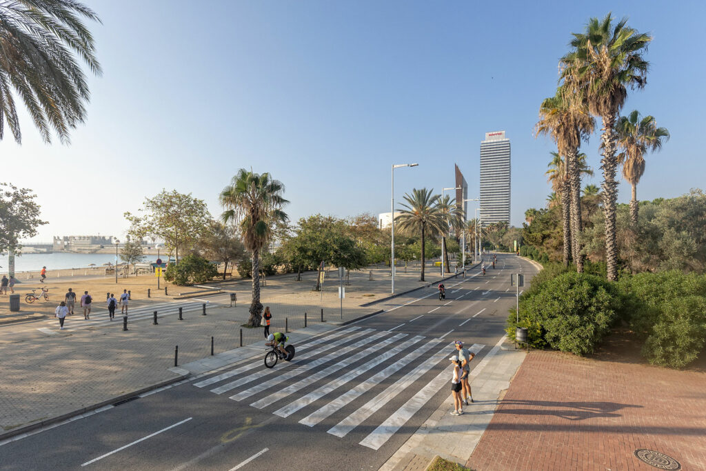 New bike course for the Challenge Barcelona Triathlon 2025 Middle Distance: 88 fast and scenic kilometers between Barcelona and Mataró